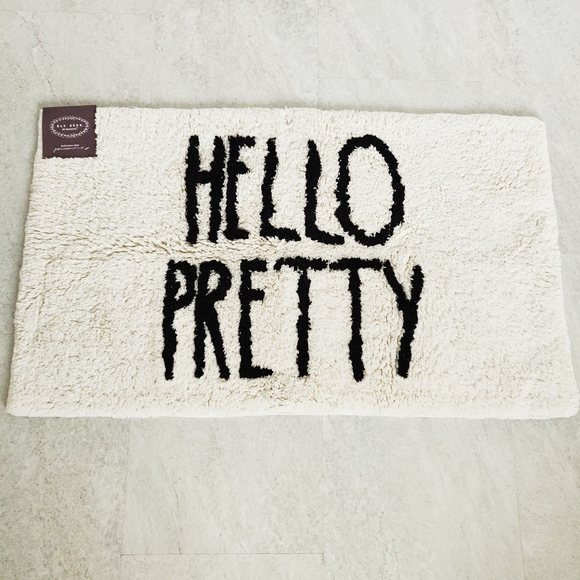 Rae Dunn Other - Brand New Rae Dunn "Hello Pretty" bath mat